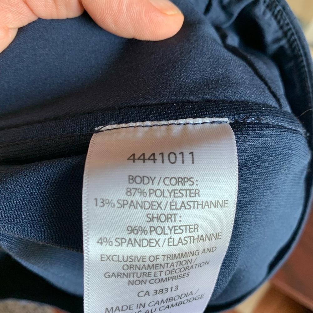 Cloudveil size M navy skort - Picture 11 of 11